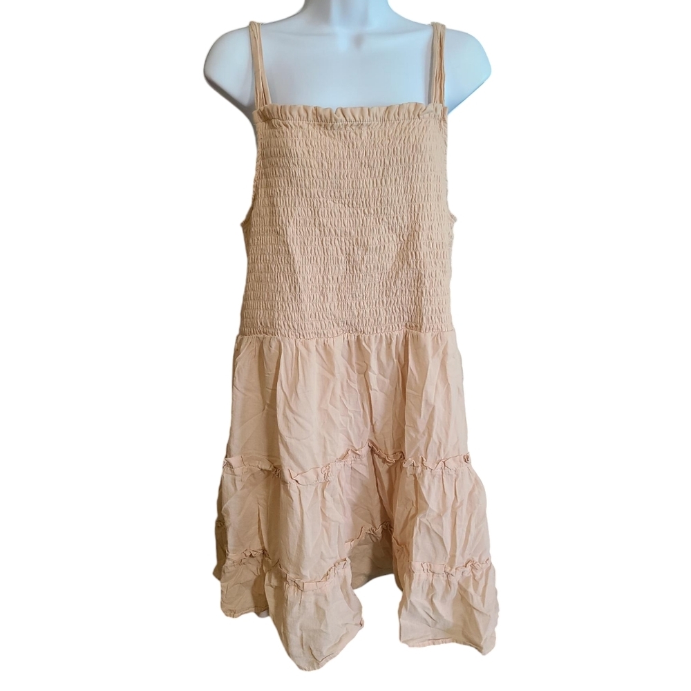WILD FABLE smocked summer ruffle dress XXL